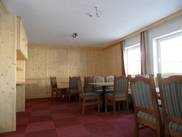 Ferienhaus Riml Pitztal Esszimmer