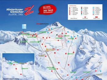 Hintertux Gletscher Skigebiet Skireisen Skibo Valmorel, FRankreich, Grande Domain