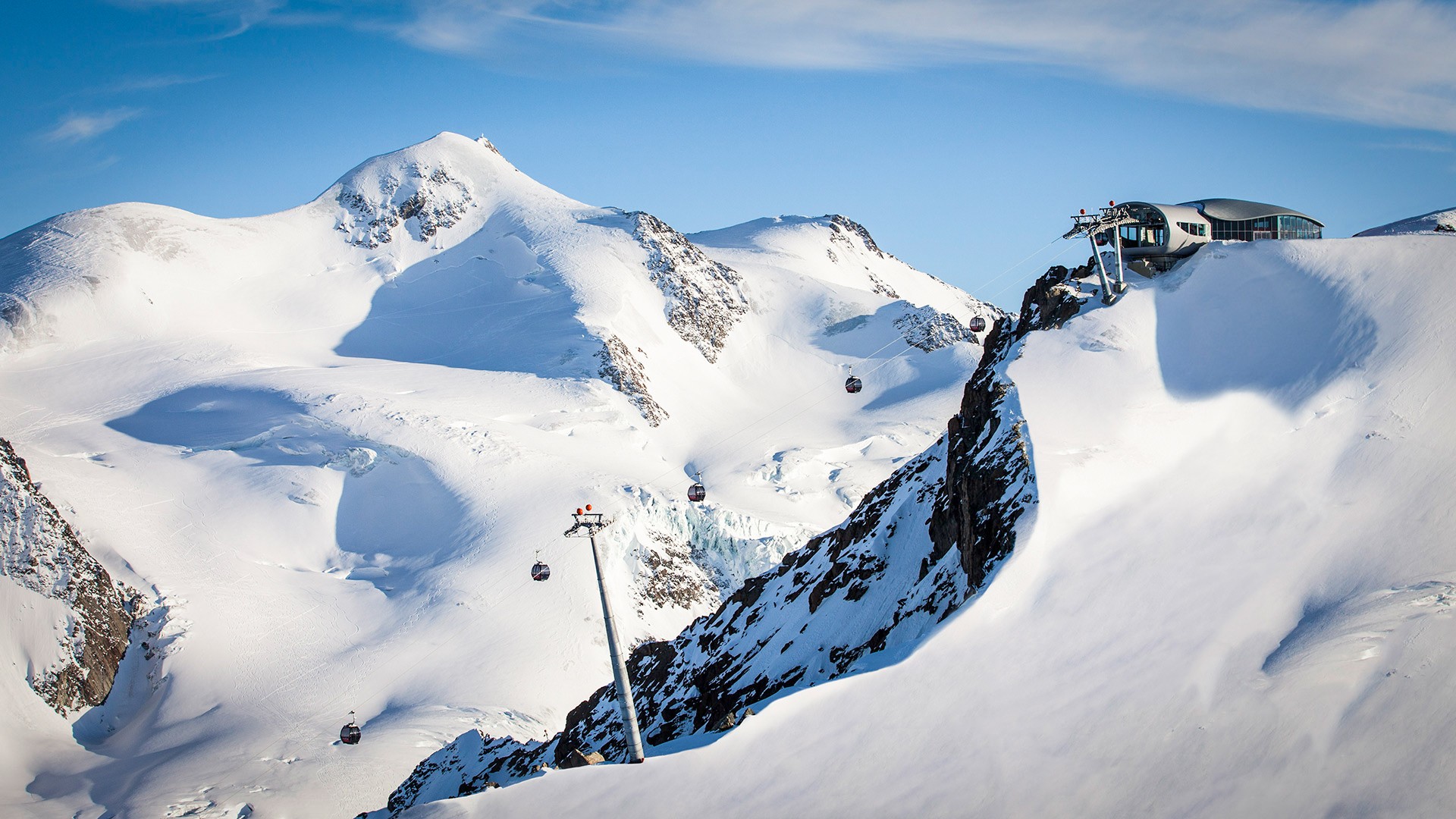 Pitztaler Gletscher Valmorel, FRankreich, Grande Domain