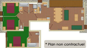 8er Appartement La Rosiere