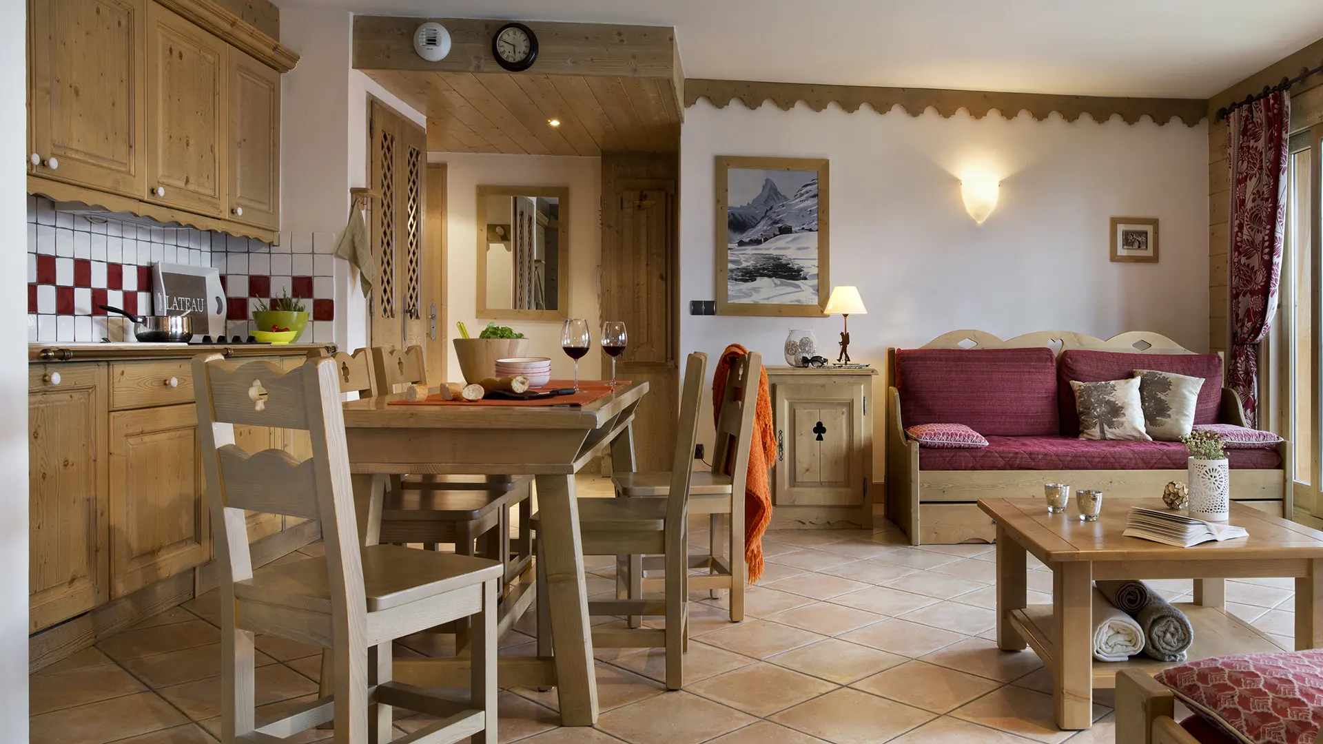 CGH Les Cimes Blanches La Rosiere, Appartement